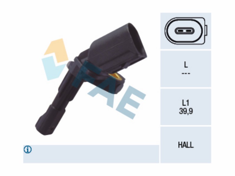 Wheel speed sensor - ABS