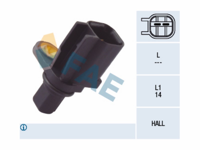 Wheel speed sensor - ABS