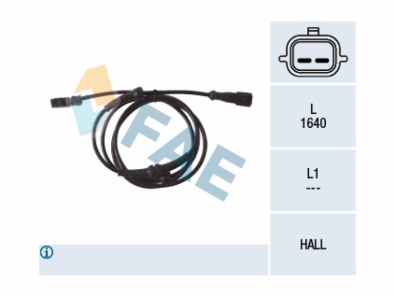 Wheel speed sensor - ABS