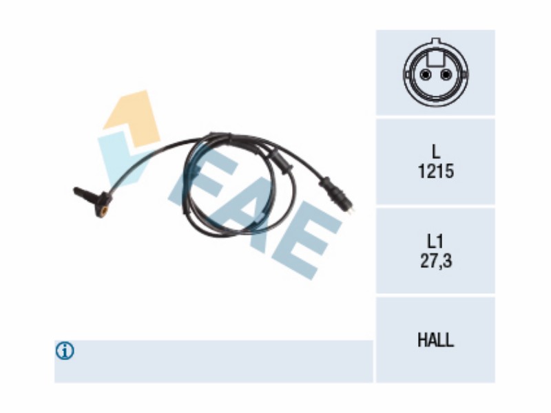 Wheel speed sensor - ABS