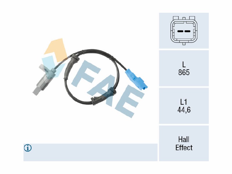 Wheel speed sensor - ABS