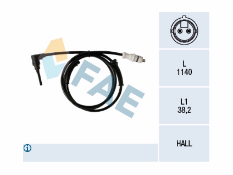 Wheel speed sensor - ABS