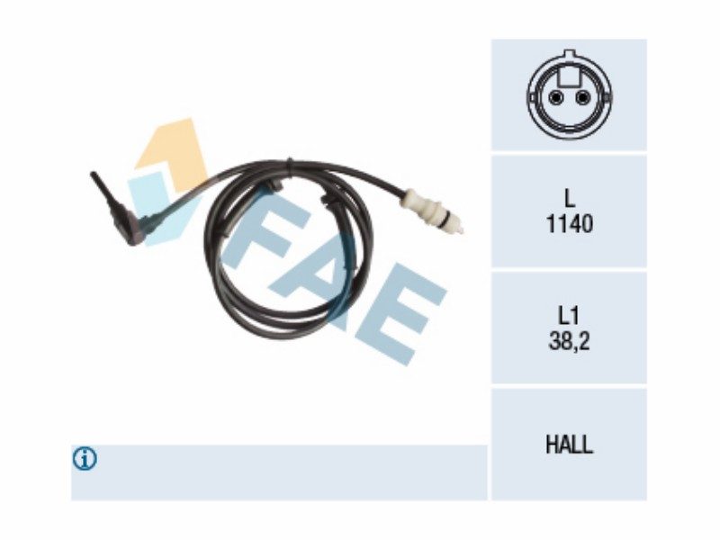Wheel speed sensor - ABS