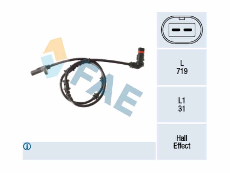 Wheel speed sensor - ABS