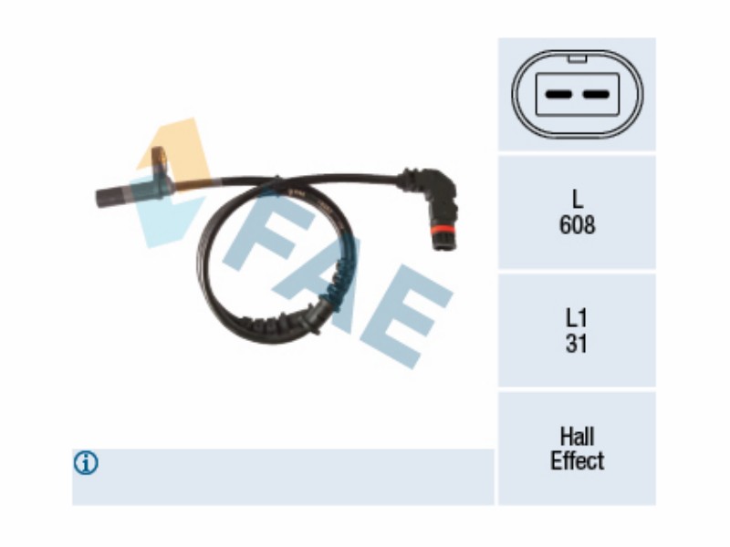 Wheel speed sensor - ABS