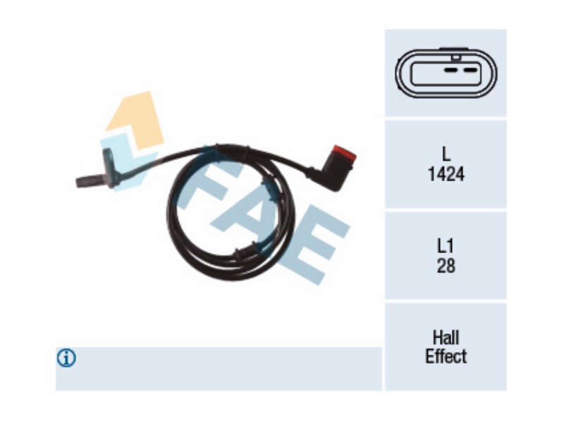 Wheel speed sensor - ABS