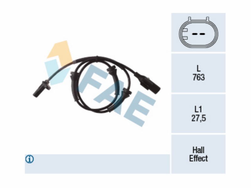 Wheel speed sensor - ABS