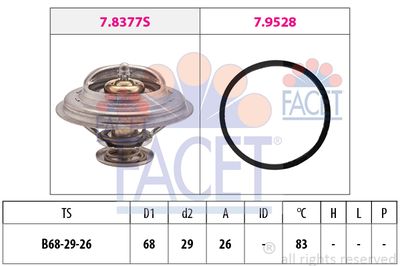 FAE 78377 / Sensore, N° giri ruota