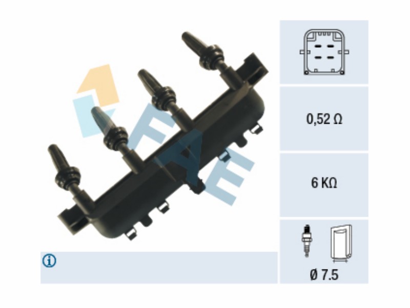 FAE 80226 / Bobina d'accensione