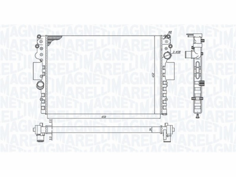 Radiatore Iveco daily III