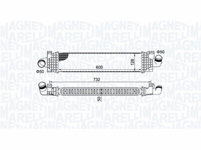 Marelli intercooler Ford Focus II - c-max