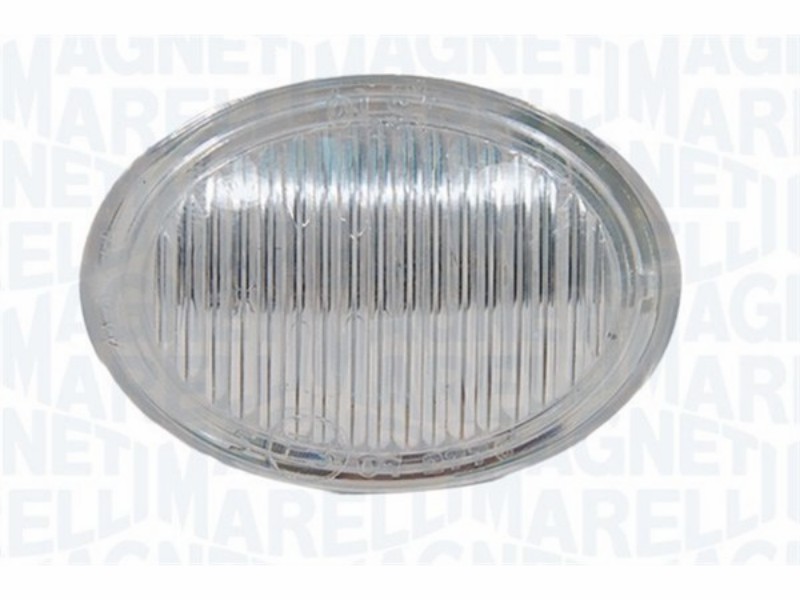 Fanale laterale destro/sinistro bianco senza porta lampada