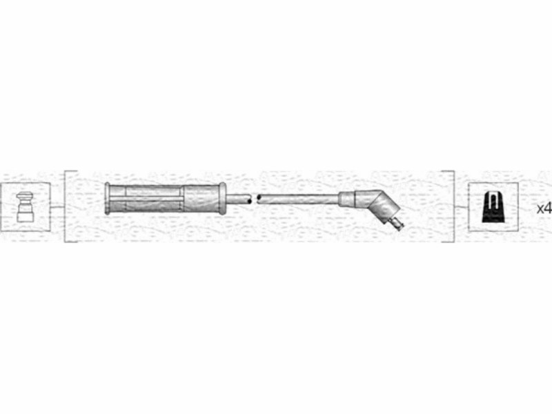 Kit cavi candele Renault Clio, laguna