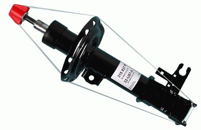 Ammortizzatore anteriore DX.Opel: meriva b vauxhall: meriva mk II