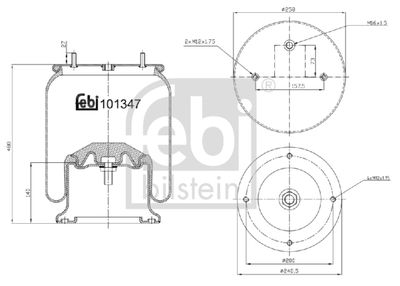CIFAM 101-347 / Cilindretto freno