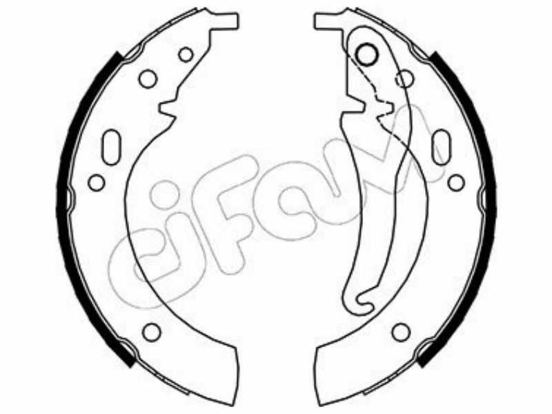 CIFAM 153-010 / Kit ganasce freno