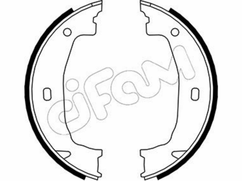 CIFAM 153-018 / Kit ganasce, Freno stazionamento