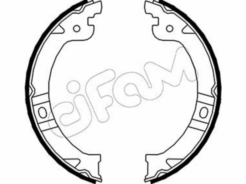CIFAM 153-027 / Kit ganasce, Freno stazionamento