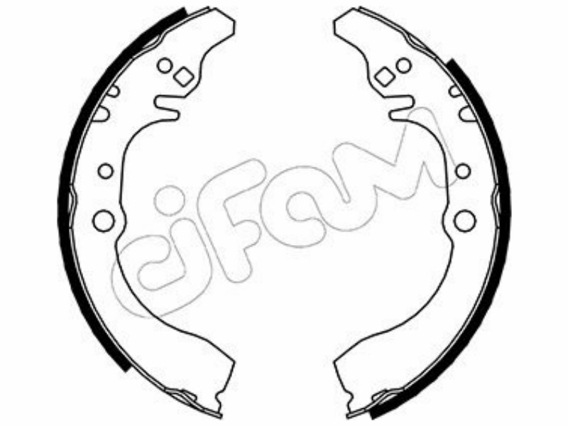 Cifam brake shoes