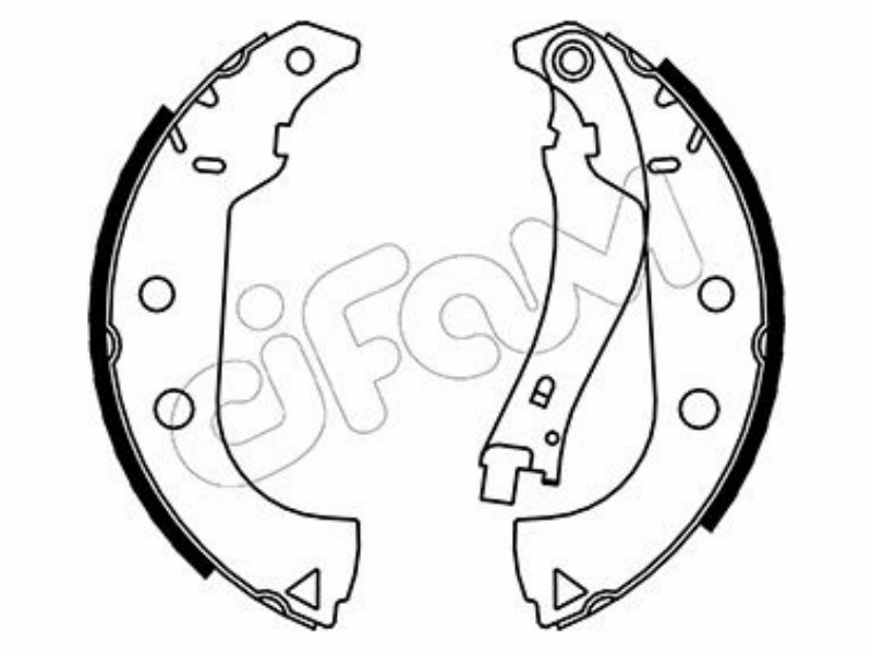Cifam brake shoes