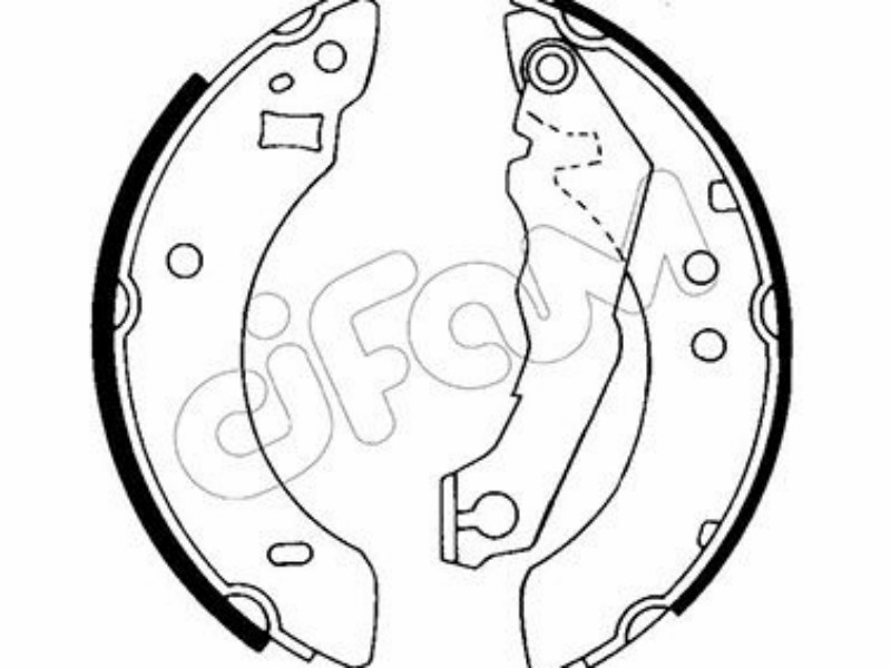 Cifam brake shoes