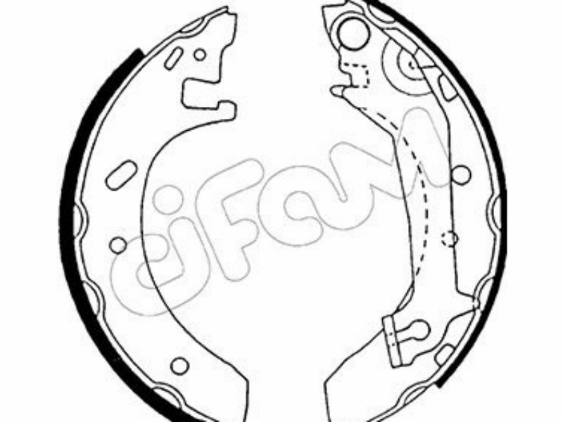 Cifam brake shoes