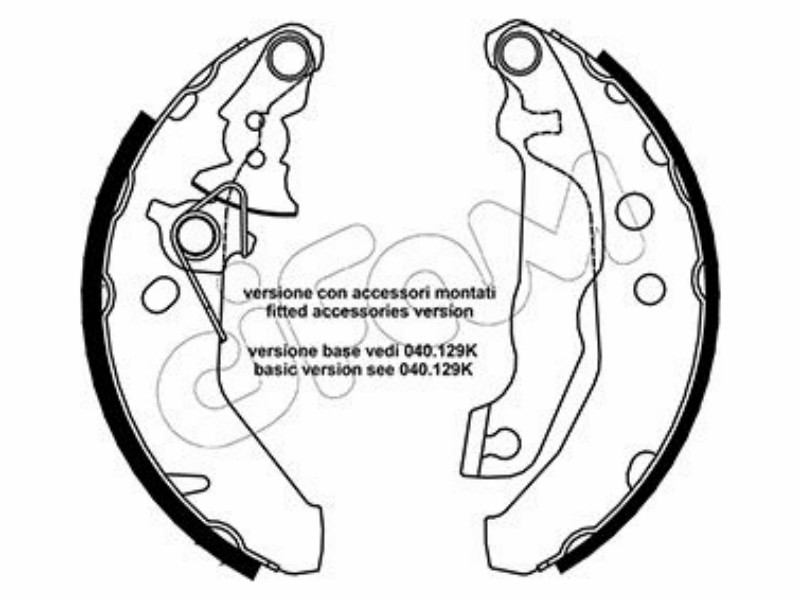 Cifam brake shoes