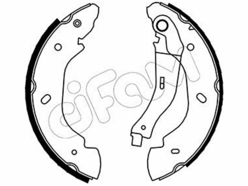 Cifam brake shoes