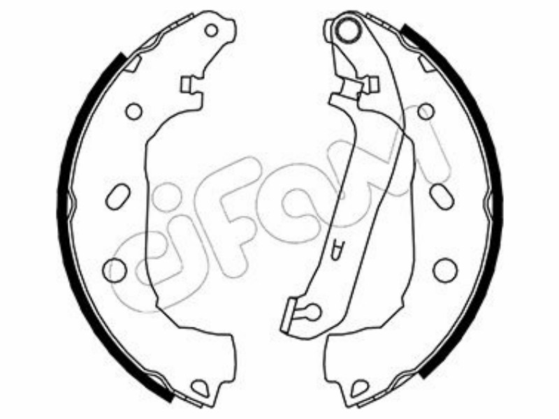 Cifam brake shoes