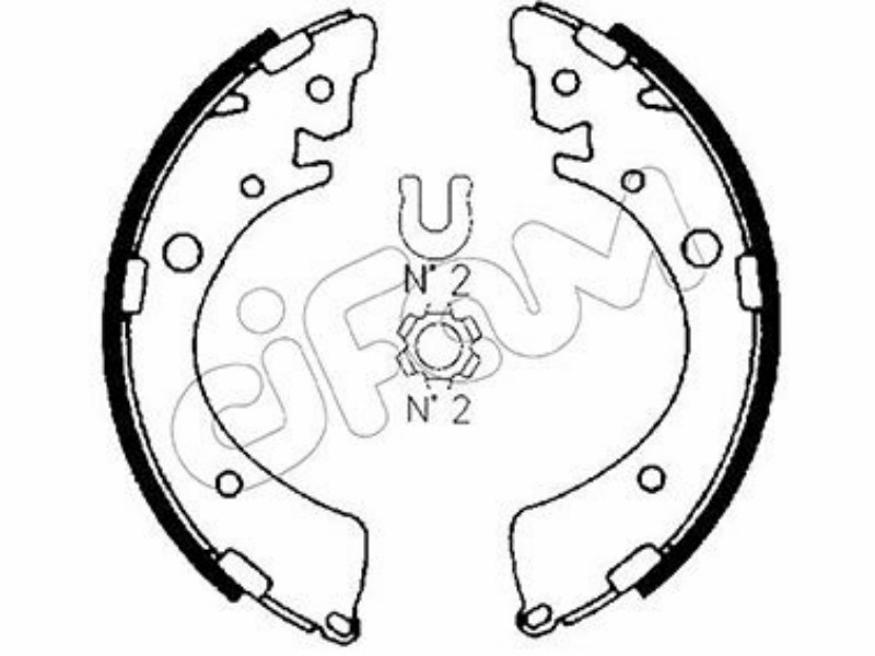 Cifam brake shoes