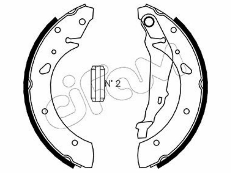 Cifam brake shoes
