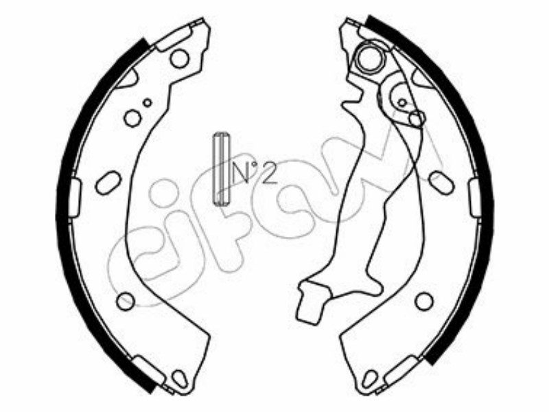 Cifam brake shoes
