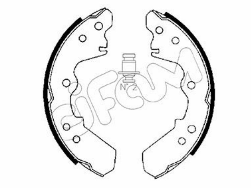 Cifam brake shoes