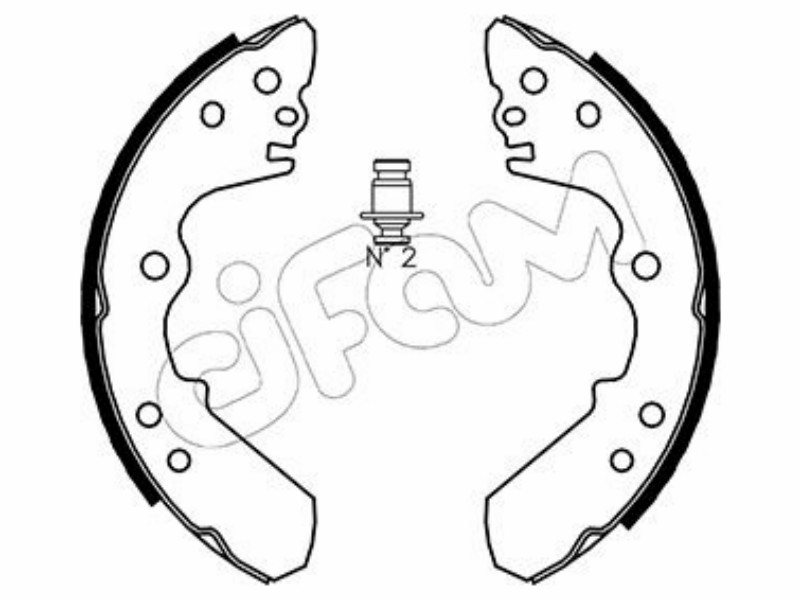 Cifam brake shoes