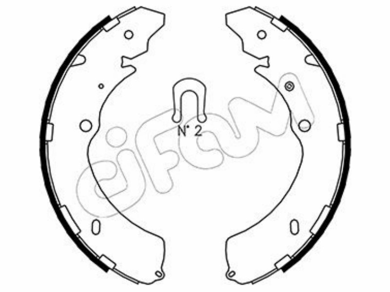 Cifam brake shoes