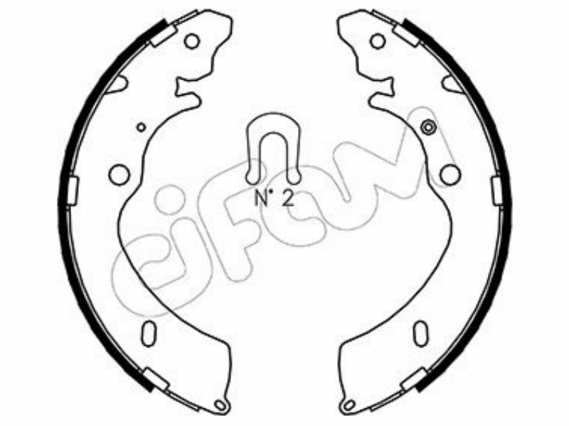 Cifam brake shoes