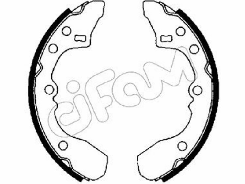 Cifam brake shoes