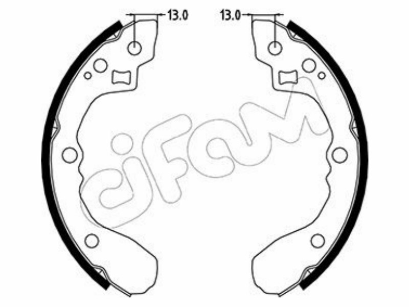 Cifam brake shoes