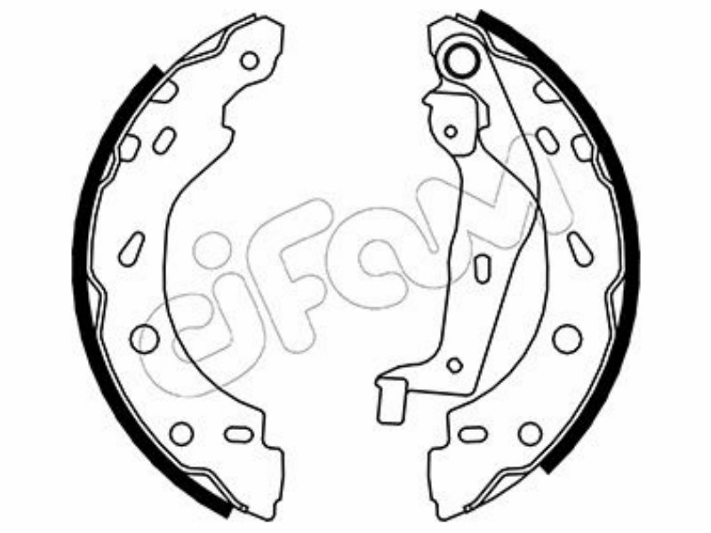 CIFAM 153-237 / Kit ganasce freno