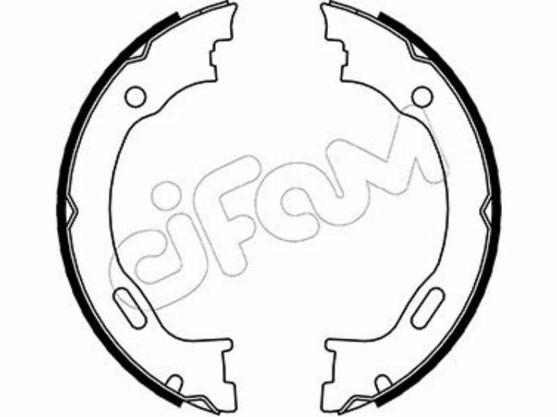 CIFAM 153-242 / Kit ganasce, Freno stazionamento