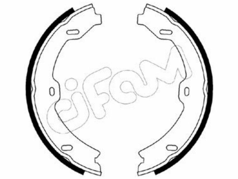 CIFAM 153-247 / Kit ganasce, Freno stazionamento