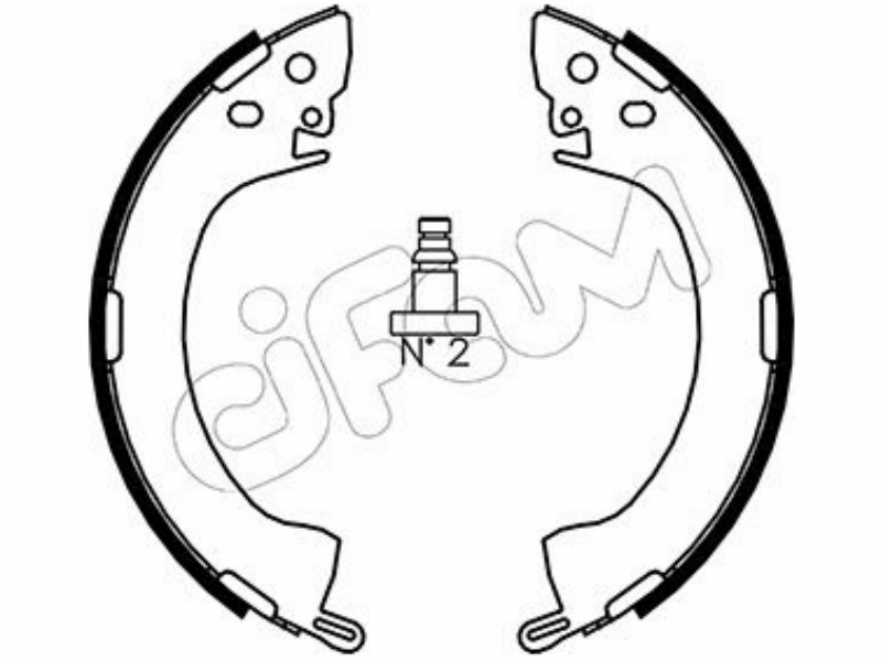 Cifam brake shoes