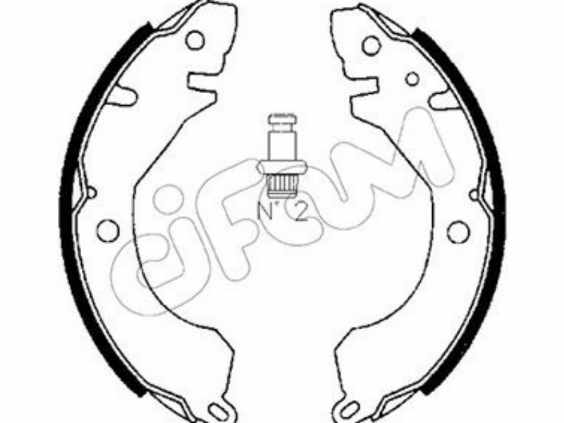 Cifam brake shoes