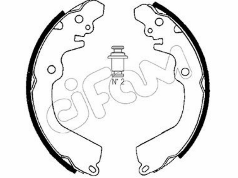 Cifam brake shoes