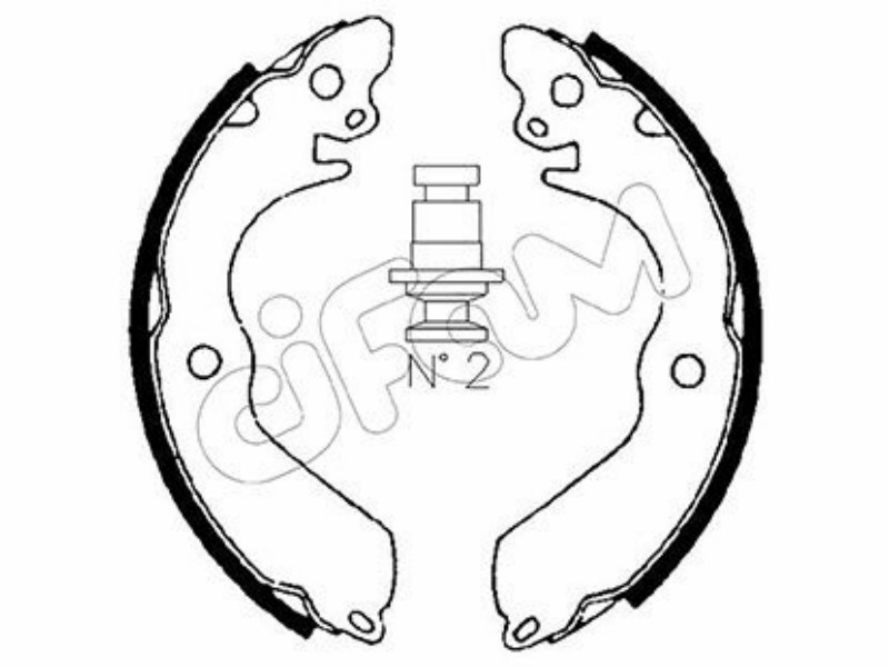 Cifam brake shoes