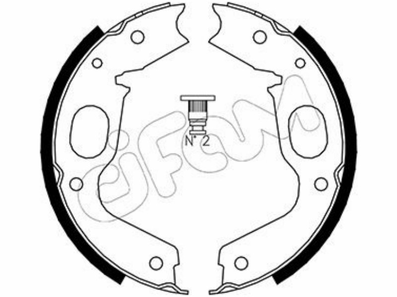 Cifam brake shoes
