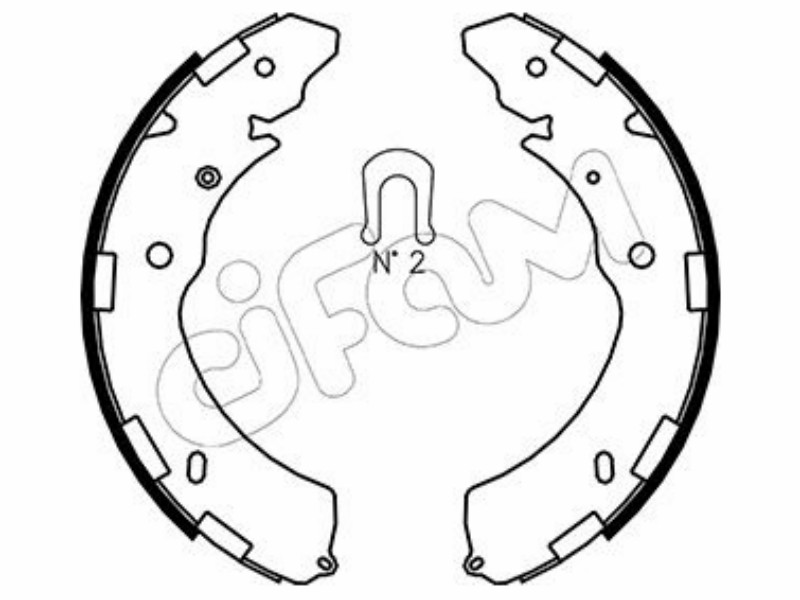 Cifam brake shoes