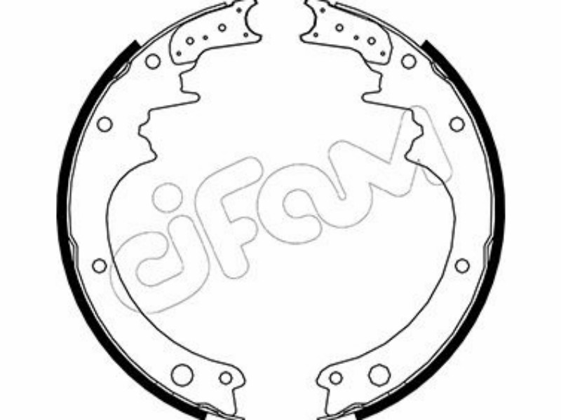 Cifam brake shoes