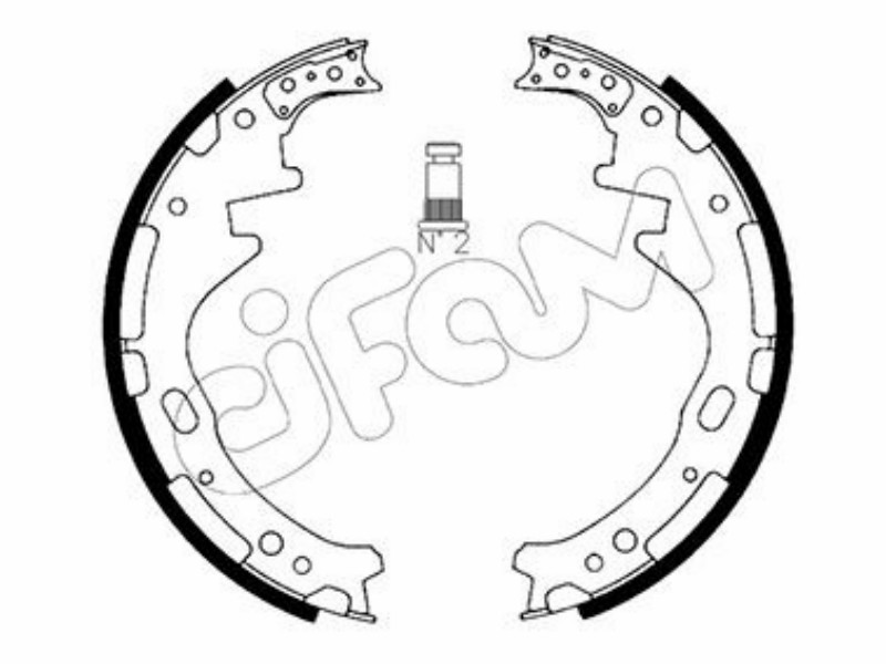 Cifam brake shoes