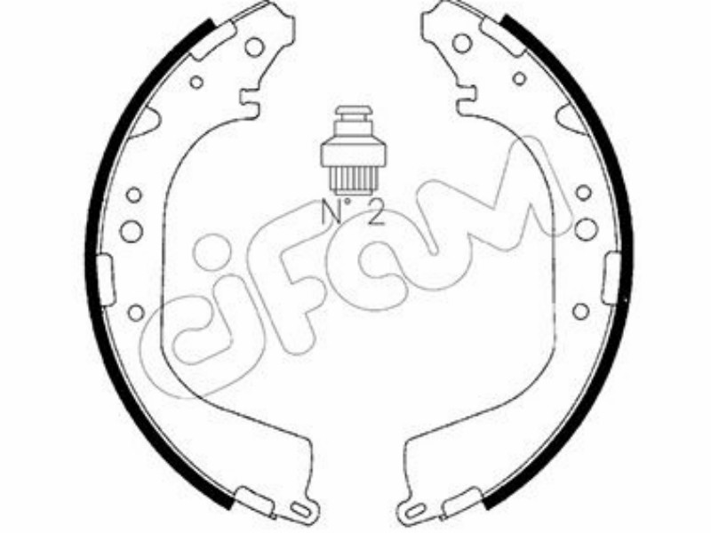 Cifam brake shoes